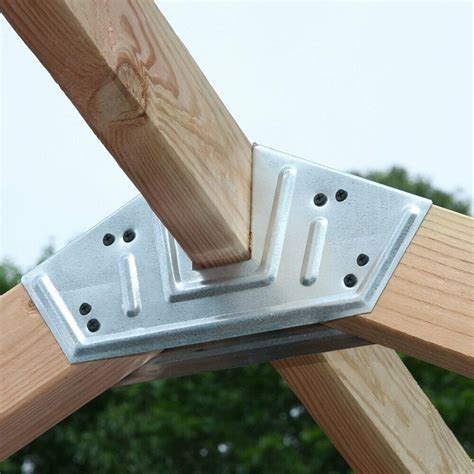 barn shed metal brackets|no cut lumber shed brackets.